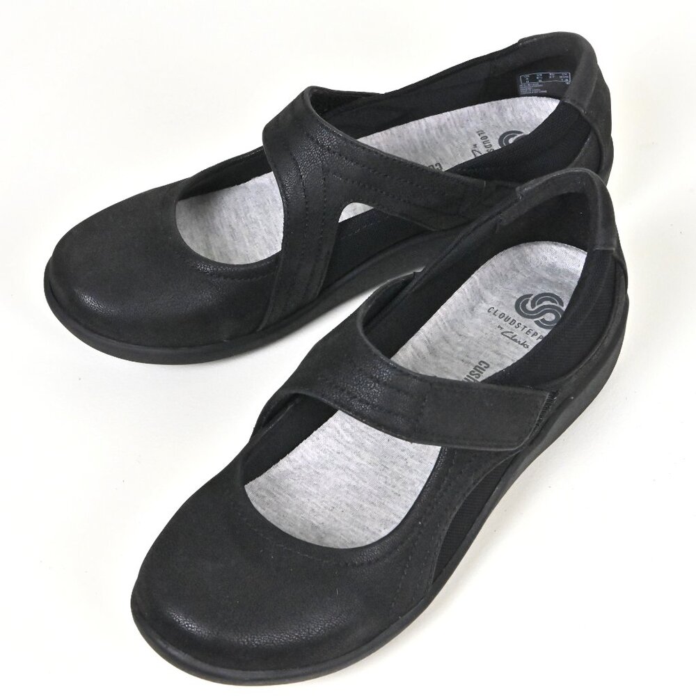 Clarks Cloudsteppers Sillian Bella Synthetic Nubu… - image 2